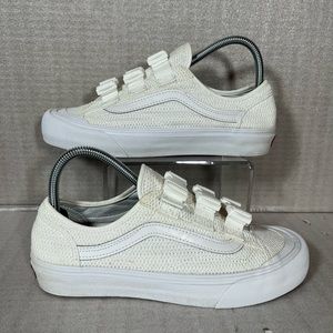Vans Low Top Triple Side Quick Release Closure Buckles Women's SZ 8.5/Men's 7.0